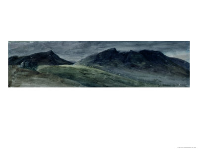 Saddleback and Part of Skiddaw Constable Print